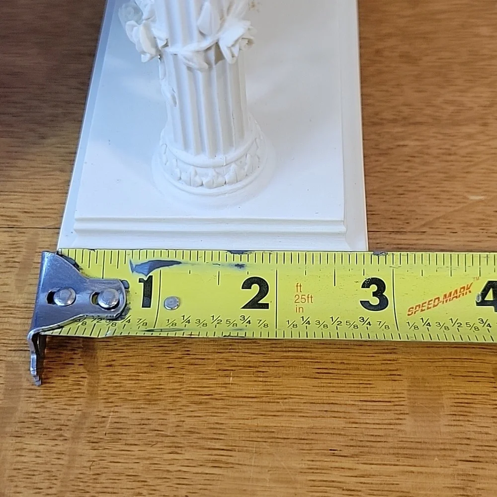 Cherub Clock with Cream Finish